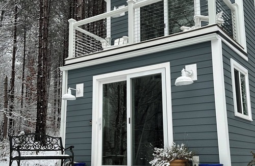 Pownal Cottage | Little Fox Hill - a tiny house in the woods by a brook