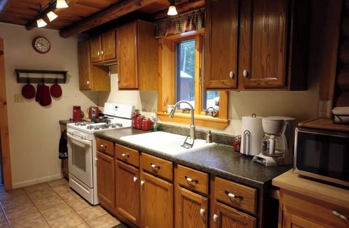 Cheboygan Cabin | Log Cabin near Mackinaw, Mullet & Burt Lake!
