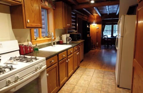 Cheboygan Cabin | Log Cabin near Mackinaw, Mullet & Burt Lake!