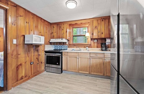 Naples Cabin | Long Lake Cabin: Shared Beach, Grill, Porch