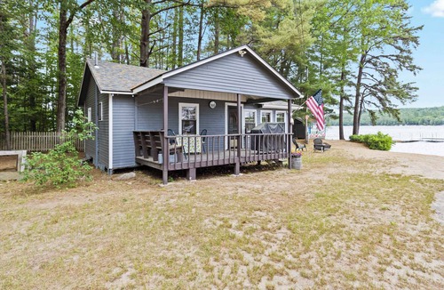 Naples Cabin | Long Lake Cabin: Shared Beach, Grill, Porch