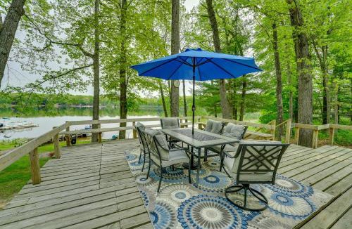 Fountain House | Long Lake Cabin w/Kayaks, Private Beach & Dock!