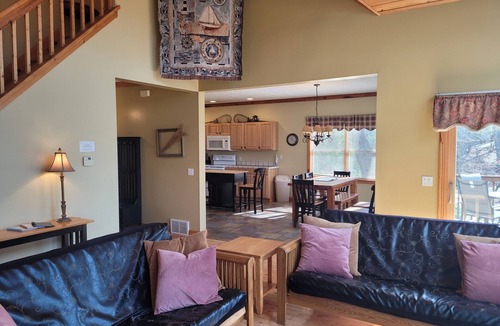 Lake Township Cabin | Long Lake Landing - Open all year! Kayaks! Sandy Waterfront!