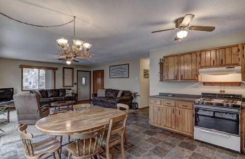 Phillips House | Long Lake View on chain of lakes w/dock; supper clubs/bars in walking distance