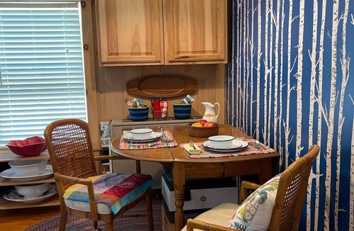 Raymond Cottage | Loon Call Cottage: 1 min. Walk to Little Sebago Lake Front + Hot Tub & Canoe