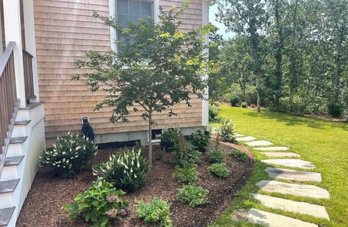 West Tisbury House | Lovely spacious MV 3-bdr, 3 bath island home, sleeps 12, air and comm. pool.