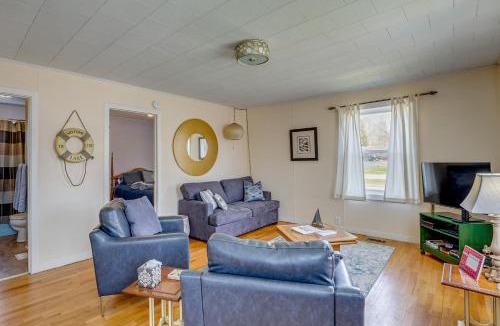 Ludington House | Ludington Vacation Rental - Walk to Lake Michigan!
