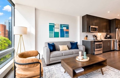 Seaport District Apartment | Lux Apt with Pool in Boston Seaport
