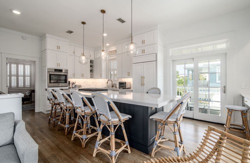 Rosemary Beach House | Luxe gulf side living between Rosemary & Alys - walk to beach & oceanfront pool