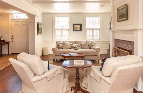 Edgartown House | Luxurious Compound With Pool, Carriage House, Water Views