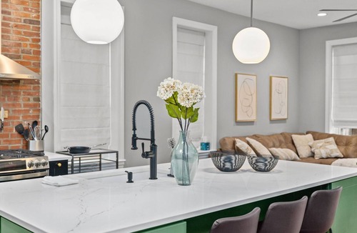 Soulard House | Luxurious Historic Soulard Home | Hot Tub & Patio