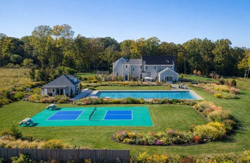 Sandwich House | Luxury 4B ocean-view oasis in East Sandwich, Pool & Pickleball