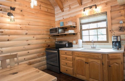 Millersburg Cabin | Luxury Cabin with Kitchen, Fireplace, Living Room. Sleeps up to 8