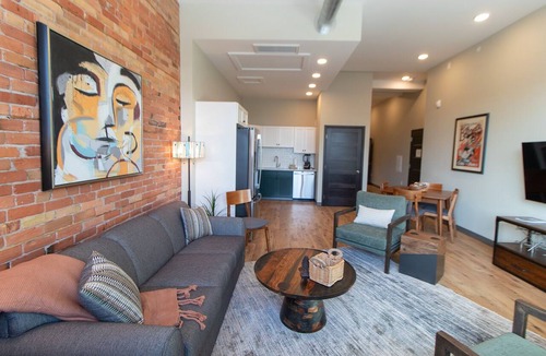 Duluth Apartment | Luxury Craft District Suites | Unit 101