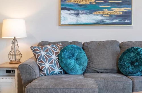 Traverse City Apartment | Luxury Downtown 2BDR Lake View Penthouse Condo steps to Beach 304E