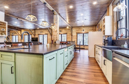 Bryant Pond House | Maine Home w/Hot Tub & Snowmobile Trail Access!