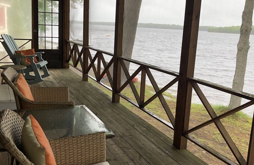 Eddington House | Maine Lakefront retreat on Chemo Pond. 1 hour to popular Acadia National Park.
