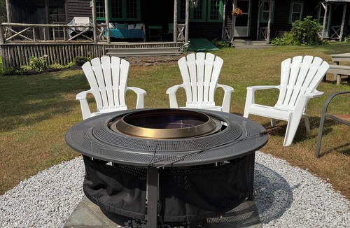 Industry Cabin | Metz Camp - Very private atop a knoll with view of beautiful Clearwater Lake.