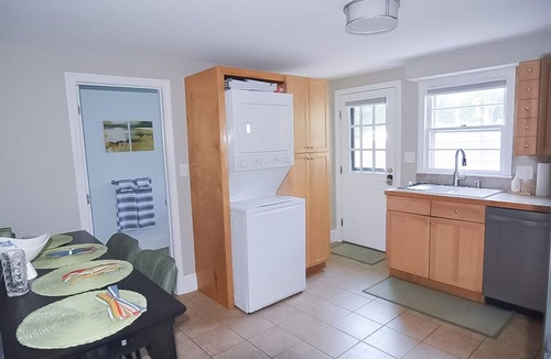 Yarmouth Apartment | Midcentury Modern 2 Bedroom Village Oasis