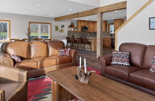 Onamia Villa | Mille Lacs Lakefront Golf Retreat at Izatys – 2 Townhomes, Sleeps 12