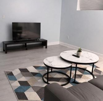 Brampton Apartment | Modern 2BR Basement Suite Private Entrance