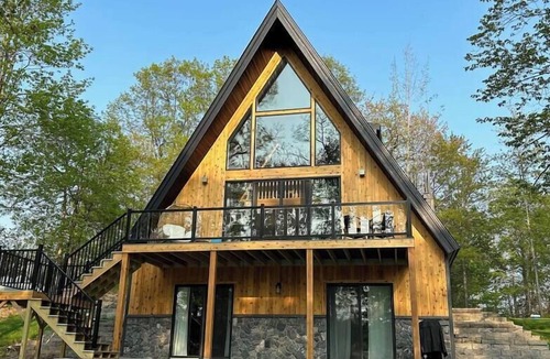 Bemidji House | Modern Aframe on a Pristine Private Lake