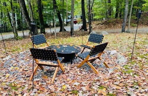 Naples Cabin | Modern Cabin by the Lake Near Ski Cozy WoodStove Beach Access Fire Pit