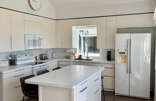 Montague Cottage | Modern Lake Michigan Cottage with Private Beach on Low Bluff