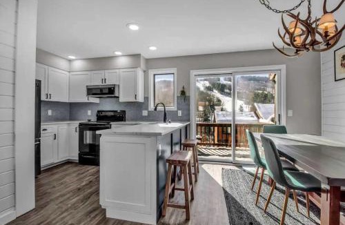 Ellicottville House | Modern Townhome with Decks Fireplace & Mountain Views