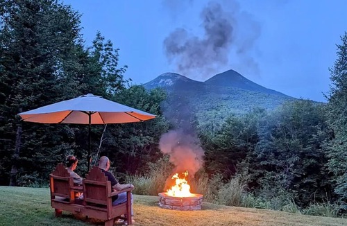 Stark Cabin | Mountain Cabin with Game Room, Fire Pit, & Trail Access
