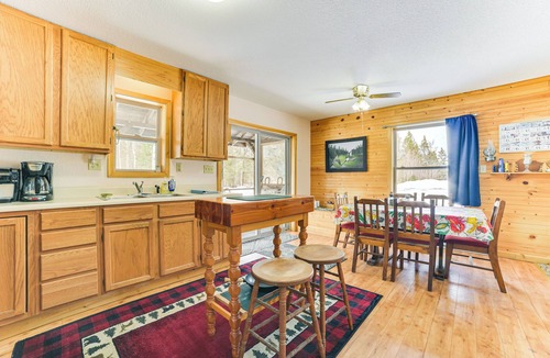 Detour Township Cabin | Near Lake Huron: Secluded Goetzville Cabin w/Deck