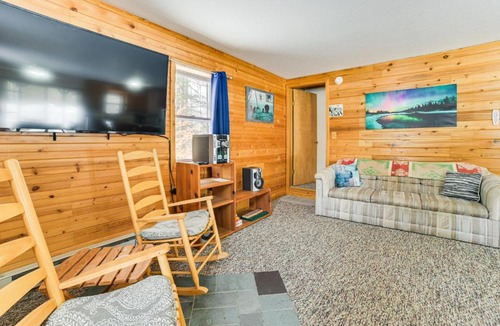Detour Township House | Near Lake Huron: Secluded Goetzville Cabin w/Deck
