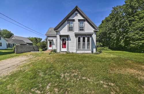 Waldoboro Cottage | Near Lakes, Bay & Trails! Historic Waldoboro Gem