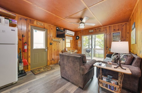 Carp Lake Cottage | Near Snowmobiling! Carp Lake Cottage w/Fire Pit