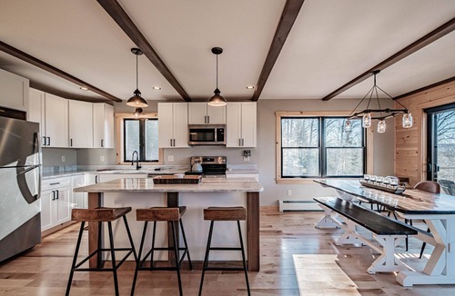 Greenwood Ski Chalet | Near South & North Ponds w/water views great Spring & Summer dates available