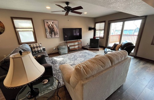 Isle House | New! Bear Necessities 2-Bedroom Home with Water Views Steps from the Lake!
