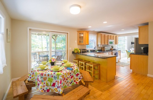 Ogunquit House | New to Market. Coastal Haven with Wrap-Around Deck & Fire Pit