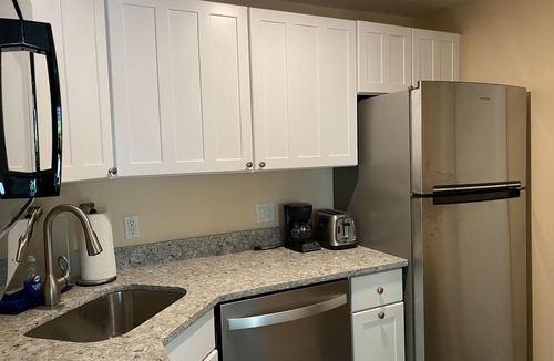 Commercial Street Condo | Newer 1 Bed, Parking & Pet