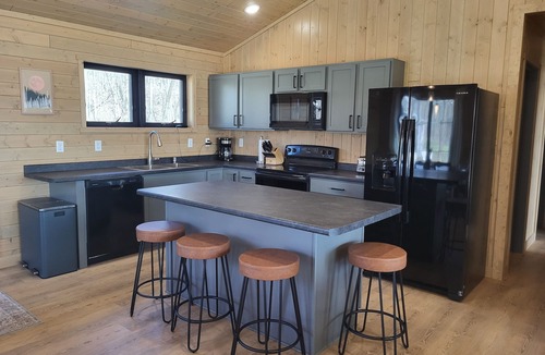 Lake Jessie Cabin | Newly Built Cedarpoint Cottage -Cozy and Relaxing on Jessie Lake -Pet Friendly