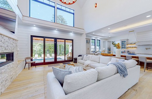 Centerville House | Newly-built home with in-ground pool, hot tub, gourmet kitchen, deck & patio