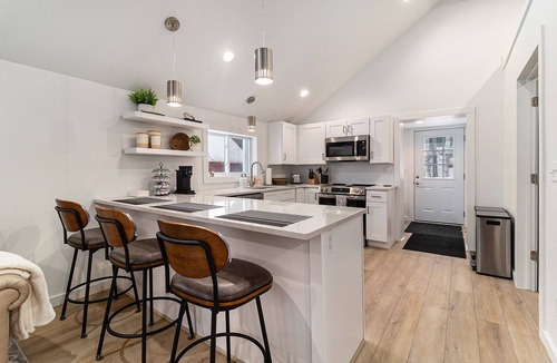 Scottville Cottage | Newly Remodeled Lakeside Cottage. Sleeps 6!