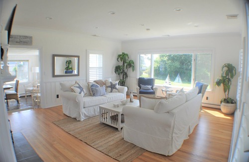 Silver Beach House | North Falmouth, Nyes Neck! Ocean views, priv assoc beach w/ boat & swim dock