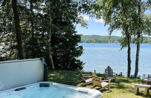 Lake Leelanau House | North Lake Leelanau Waterfront close to Leland Hot Tub, Sunsets!