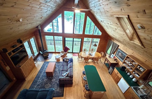 Reserve Ski Chalet | Northwoods cabin with private dock
