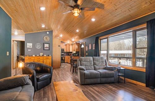 Stone Lake House | Northwoods Escape: Relaxing Retreat w/Deck