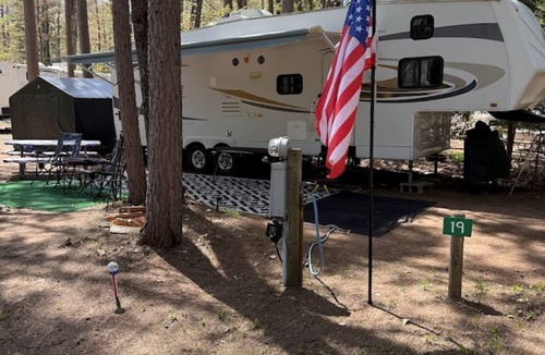 Florence RV Rental | Northwoods Glamping Experience in Florence, WI with direct ATV/UTV trail access.