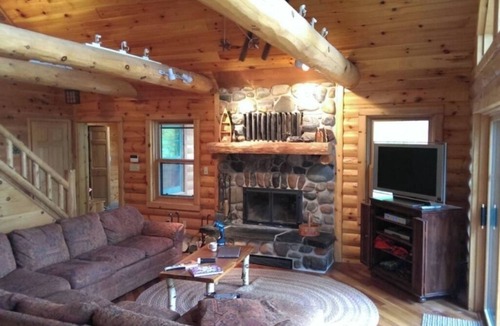 Webster Cabin | Northwoods Heaven On Island in Beautiful Northwest Wisconsin