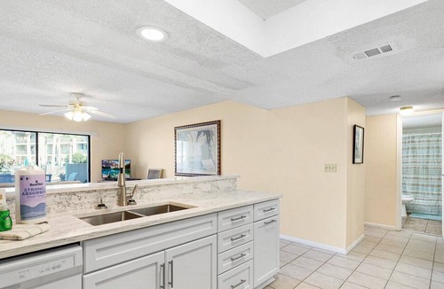 St. Augustine Beach Condo | Ocean Villas 100: 3 bedroom condo with huge patio, 2 pools and beach access