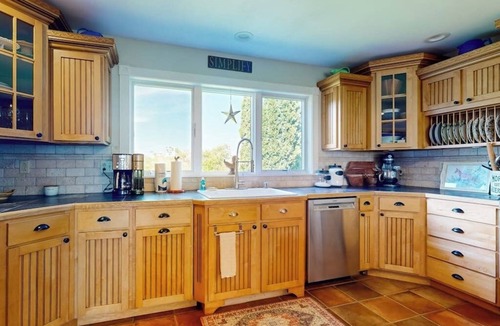 Harpswell House | Oceanfront home with dock, beautiful deck & firepit - steps to the beach