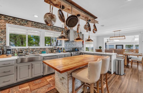 Corea House | Oceanfront Seaglass Estate Near Acadia National Park, with Hot Tub and Views!